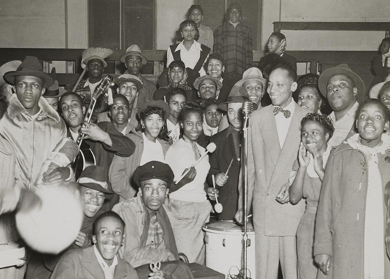 Group of business people participating in a team meeting